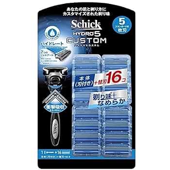 Schick HYDRO5 PREMIUM 本体+替刃のセット シック ハイドロ5プレミアム つるり肌へ 替刃 ( 4個入 )/ : 爽快